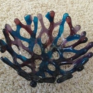Handcrafted Glass Trinket Bowl